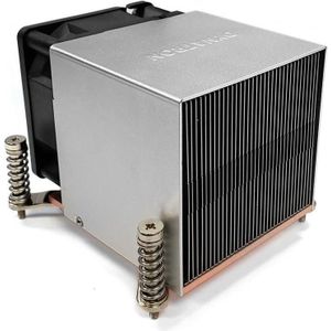 Intertech 38,2 CFM, 13,552 mmH2O 88. /Aluminium (64 mm), Processorkoeler, Zwart