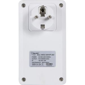 Allnet Wireless Client mit PoE Out 2,4GHz (300Mbps) und 5GHz (867bps) AC ALL-WCL1201P-AC (867 Mbit/s), Toegangspunt