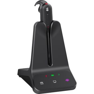 Yealink - WH63 UC - Draadloze Headset - Zwart - USB-A