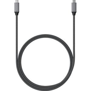 Satechi USB4-C naar USB-C gevlochten kabel 80cm (0.80 m, USB 4.0), USB-kabel