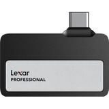 Lexar - Professional Go - Portable SSD - Zwart - 2TB - USB 3.2 Gen 2