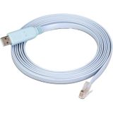 Lancom - Seriële Adapterkit - Netwerkadapter - Blauw - USB 2.0, RJ45/LAN, 3 m Kabellengte