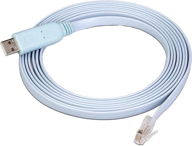 Lancom - Seriële Adapterkit - Netwerkadapter - Blauw - USB 2.0, RJ45/LAN, 3 m Kabellengte