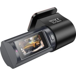 Hoco Headphone with microphone driving recorder with display 2K DV7 black (Ingebouwd display, Ingebouwde microfoon, 2K), Dashcams, Zwart