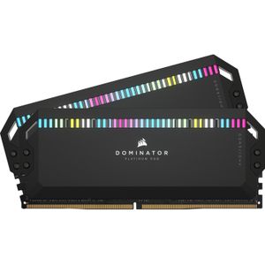 Corsair - Dominator Platinum RGB - RAM - Zwart - 2 x 16GB - 5600 MHz - DDR5 - DIMM 288 pin