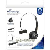 Headset MediaRange HP-116 H520 mono zwart