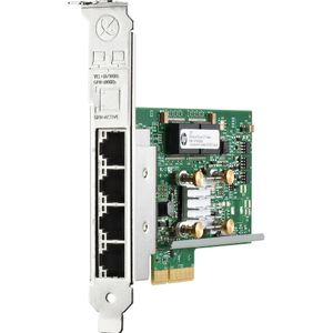 HPE 331T Quad Poort Gigabit Adapter (RJ45), Netwerkkaarten, Grijs, Groen