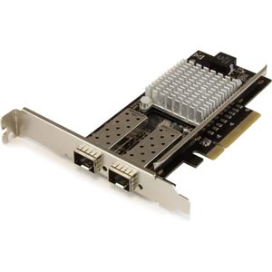 StarTech 2-poorts PCIe 10G SFP+ netwerkkaart (PCI Express 2.0 x8), Netwerkkaarten, Zwart