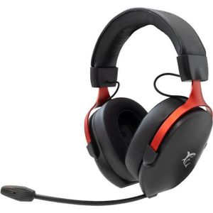 White Shark Wired headphones GH-2445 Fox Black (Bedraad), Gaming headset, Zwart