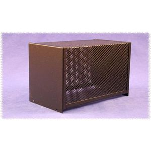 Hammond 1451-16BK3 Deksel behuizing 254 x (Huisvesting), Elektronica benodigdheden + Behuizing, Zwart