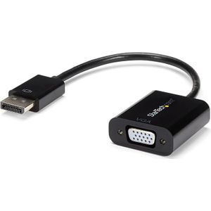 StarTech DP naar (VGA, 23 cm), Data + Video Adapter, Zwart