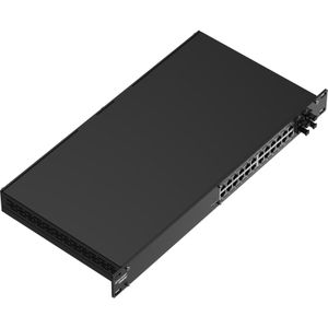 Teltonika Ethernet Switch Gigabit (24 ports), Netwerkschakelaar, Zwart