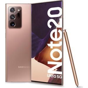 Samsung Galaxy Note 20 Ultra 5G EU (256 GB, Mystiek Brons, 6.90"", Hybride dubbele SIM + eSIM, 108 Mpx, 5G), Smartphone, Roze