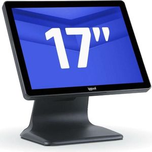 Iggual Alles-In-Einem TPV AIO 17" i5 8350U 8GB 256GB W10IOT 17" 8 GB RAM 256 GB SSD (256 GB, 8.59 GB, Intel Core i5-8350U), PC, Zwart