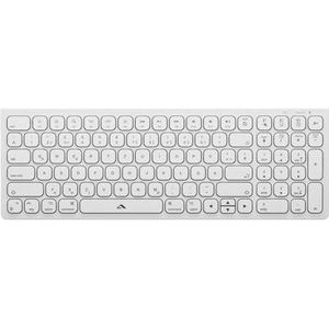 Alogic AlogicEchelon Compact USB-C B Toetsenbord + Muis voor Mac (Wit) (DE, Draadloze), Toetsenbord, Wit