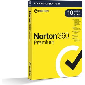 Norton - 360 Premium - Antivirus Software - Licentie voor een Jaar