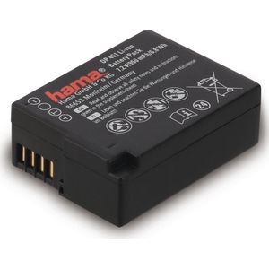 Hama DP 461 Lithium-Ion (Li-Ion) 950 mAh, Stroomvoorziening voor de camera, Zwart