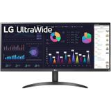 LG 34WQ500-B (2560 x 1080 pixels, 34"), Monitor, Zwart