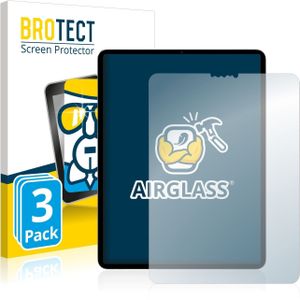 BROTECT AirGlass kogelwerende glasfolie (3 Stuk, iPad Pro 11 2021 (3e generatie)), Tablet beschermfolie