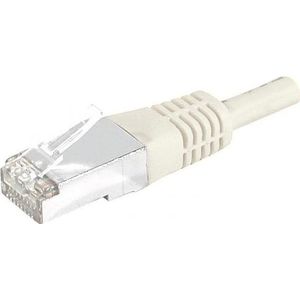 Exertis Connect Patchkabel S/FTP (PIMF), CAT.6A EIA/TIA, Class EA, grau, 10,0 m Patchkabel mit besonders schmalem... (S/FTP, CAT6a, 10 m), Netwerkkabel
