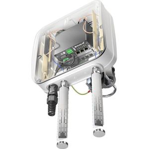 Quwireless AR5020MOP - QuMax Omni met PoE-splitter voor Robustel R5020 (Antenne adapter), Netwerk accessoires