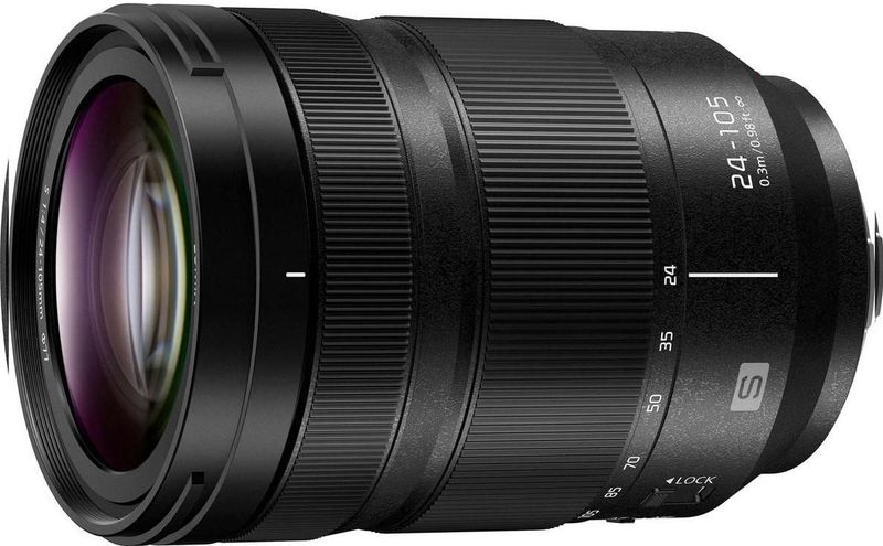 Panasonic - LUMIX S 24-105mm F4 MACRO O.I.S. - Objectief - Zwart