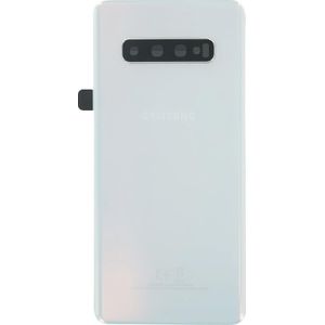 Samsung Back Cover G975 Galaxy S10 Plus prisma wit GH82-18406F (Galaxy S10+), Smartphone beschermfolie