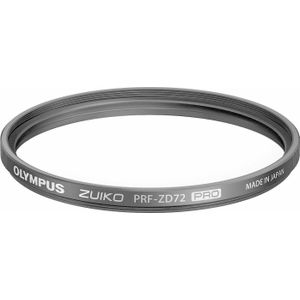 Olympus Beschermingsfilter PRF-ZD72 PRO (72 mm, Beschermend filter, 72 mm), Lensfilter, Zwart