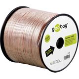 Goobay Luidspreker kabel (CU koper) - 2x 2,50mm² / transparant - 25 meter