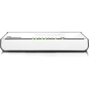Tenda 8-poorts gigabit-ethernetschakelaar (G1008D) wit (8 ports), Netwerkschakelaar, Wit