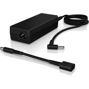 HP AC-adapter (90 W), Voeding voor notebooks, Zwart