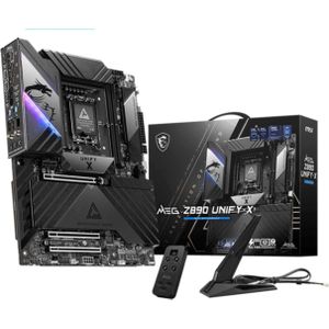 MSI - MEG Z890 UNIFY-X - Moederbord - Zwart - ATX - Intel Z890