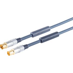 Shiverpeaks S/CONN maximum connectivity Home-Cinema Antennenanschlußkabel, verchromter Metall-Koaxstecker auf..., Diverse kabels