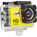 Hamlet - Exagerate Skuba - Action Cam - Geel - Zwart - Waterdicht