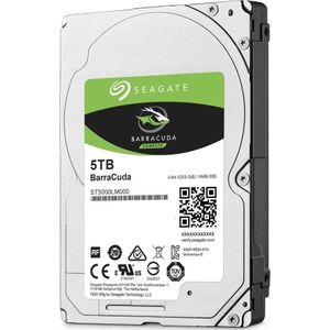 Seagate Barracuda ST5000LM000 interne harde schijf 5 TB 5400 RPM 128 MB 2.5" SATA III