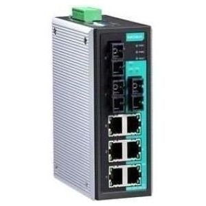 Moxa EDS-309-3M-SC-T - Unmanaged Ethernet-switch met 6 10/100BaseT(X) poorten, 3 100Base poorten, Netwerkschakelaar