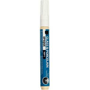 Creativ Company, Marker, Glas/porselein schilderpotlood (Wit, 4 mm, 1 x)