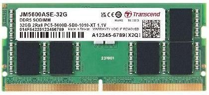 Transcend - JetRam JM5600ASE - Geheugenmodule - 48 GB - DDR5 - 5600 MT/s - 1,1 V Laagspanning