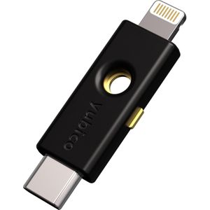 Yubico YubiKey 5Ci FIPS (USB-C), USB-stick, Zwart