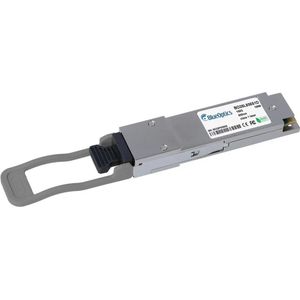BlueOptics H3C QSFP-100G-BIDI-MM850 compatibel QSFP28 BO28L856S1D, Zendontvangers, Zilver