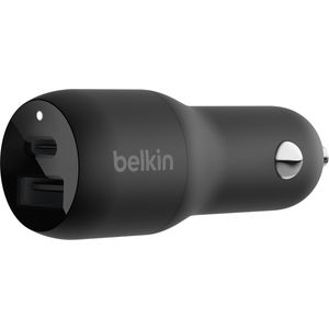 Belkin BoostCharge, Auto-adapter, Zwart