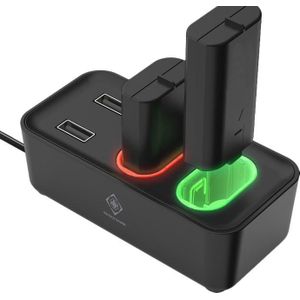 Deltaco Xbox Series X Charging Station for Batteripack (Xbox serie X), Accessoires voor spelcomputers, Zwart
