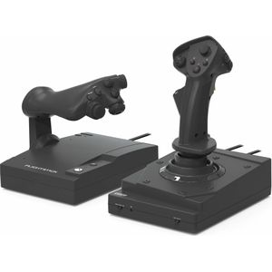 HORI HOTAS Vluchtstick (Xbox One X, Xbox serie X, PC), Controller, Zwart