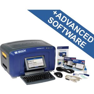 Brady S3700-QZ-SFIDS, S3700 Mono/Multicolor Sign & Label Printer met Keypad, Cutter, Labelprinter, Veelkleurig