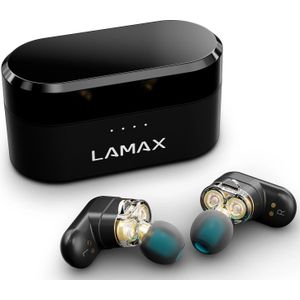 Lamax Duals1 (NC, 28 h, Draadloze), Koptelefoon, Zwart