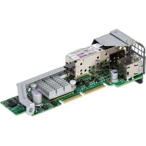 Supermicro AOC-CTG-i2S - Netwerkkaart - Dual-port 10Gbps - Mini PCI Express