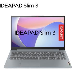 Lenovo Slim 3 15IAN8 (15.59", 128 GB, 4 GB, IT), Notebook, Grijs