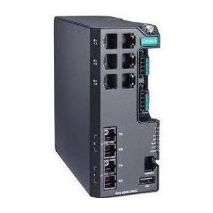 Moxa EDS-4008-2MSC-HV - Beheerde Ethernet-switch met 6 10100BaseT(X)-poorten, 2 100BaseFX multi-mode (10100 ports), Netwerkschakelaar