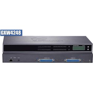 Grandstream GXW4248 FXS Analoge VoIP Gateway, Telefoon, Zwart