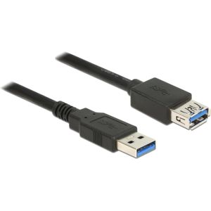 Delock USB3.0 verlengkabel (1 m, USB 3.0), USB-kabel